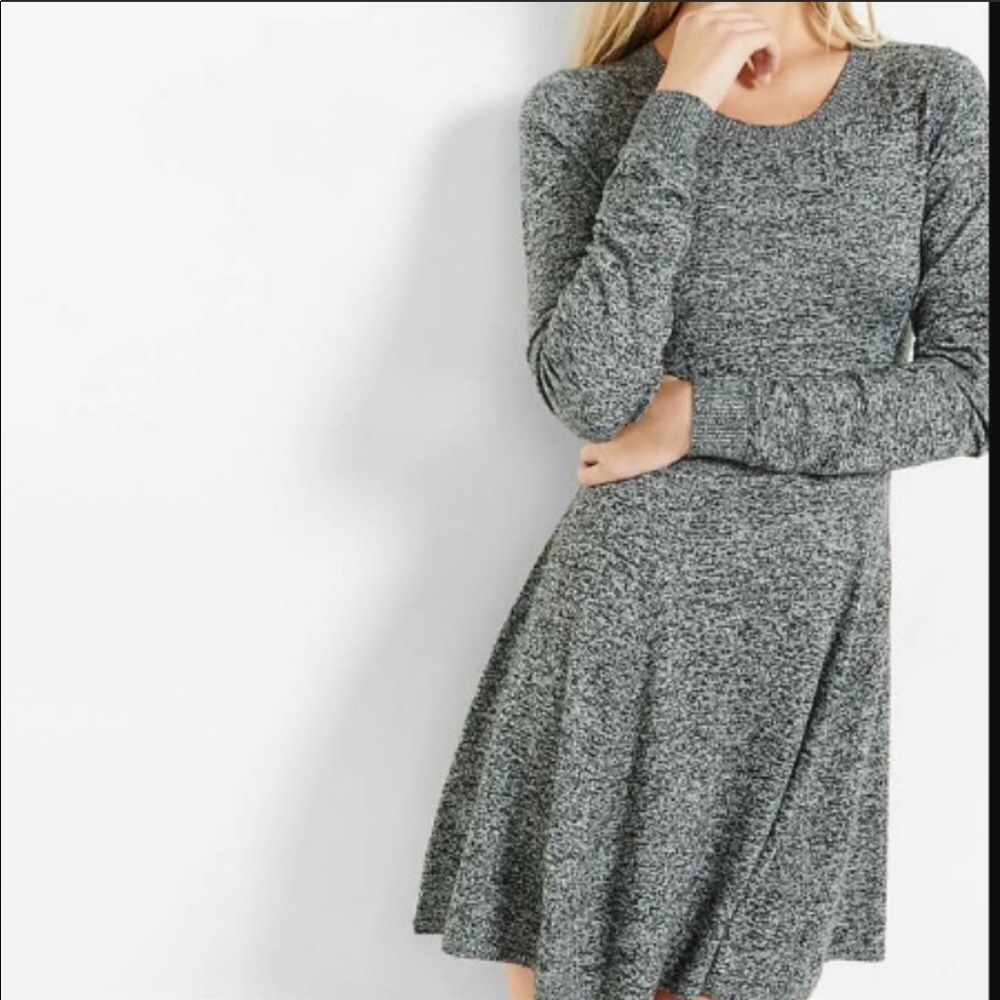 Express cashmere sweater dress